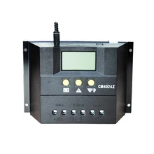 Boguang 12v/24v/60A solar controller for solar panel Solar System Auto Regulator Charger Controllers LCD Display PWM charge 40a 50a 60a intelligent pwm solar panel regulator charge controller with lcd display 12v 24v 48v auto detect
