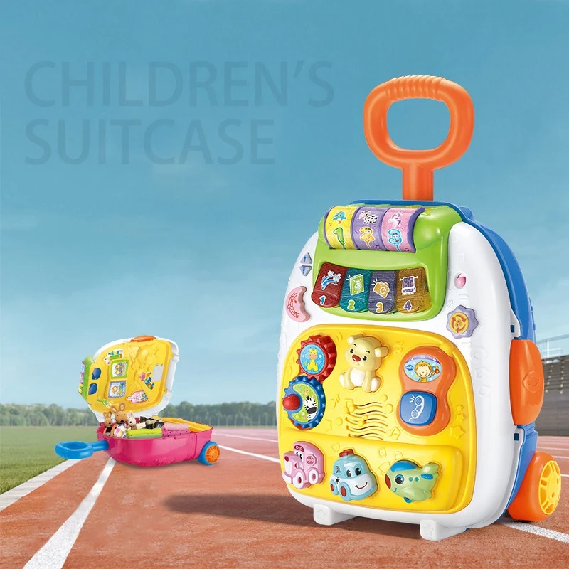 Детский чемодан легкий рюкзак чемодан для переноски багажа игрушки на колесах для детей мальчиков Brinquedos Menino обучающая игрушка