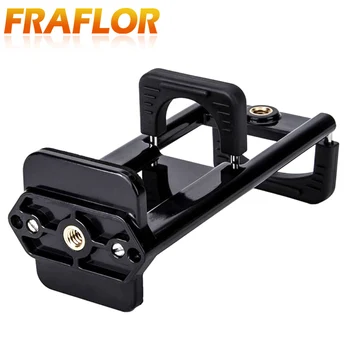 

Multifunction 2 in 1 Tripod Mount Phone Tablet Holder Clip for iPhone 8 Plus X iPad Mini Pro 10.5 air 2 Adapter Clamp Stand