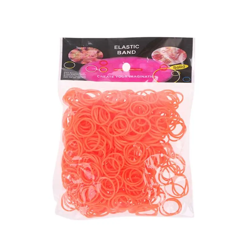 600 шт радужные разноцветные Мега резиновые ленты DIY Браслеты вечерние украшения для девочек - Цвет: 1
