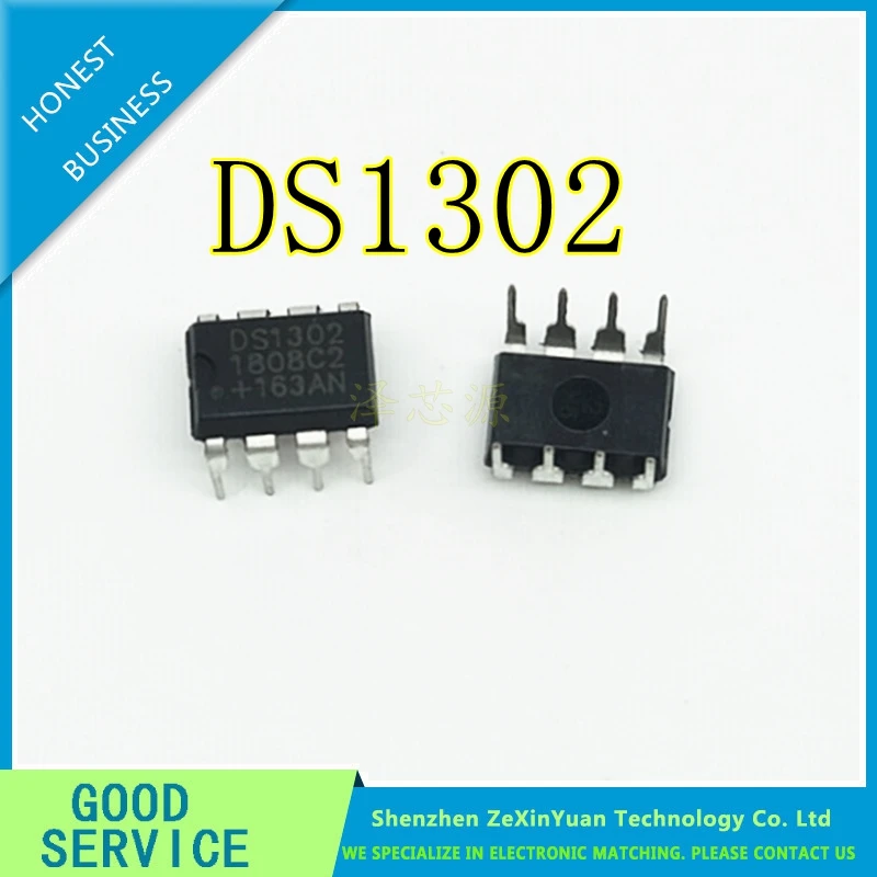 

20 шт./лот DS1302N DS1302 1302 DIP-8 часы в режиме реального времени чип для подзарядки