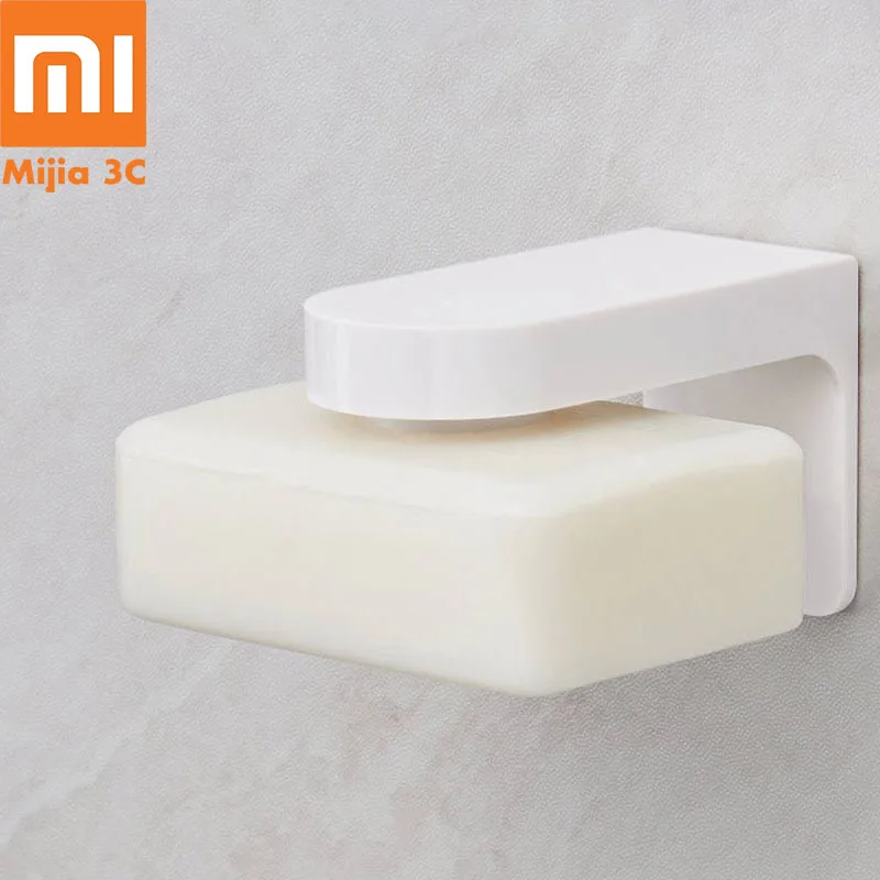 

New Xiaomi HL Magnetic Soap Holder Container Dispenser Wall Mounted Soap Holder for Bathroom Product Shower Storage Soap Dish