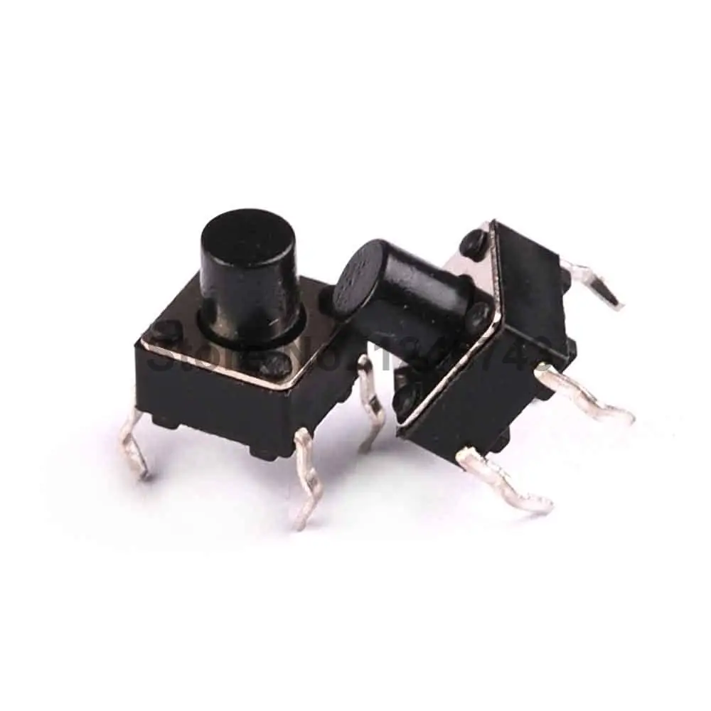 

40PCS DIP 6X6X7(h)MM Tactile Tact Push Button Micro Switch