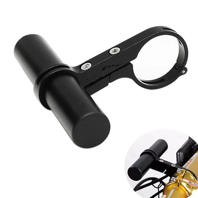 Bicycle Handlebar Holder Extension Headlight Mount Bracket Mtb Mountain