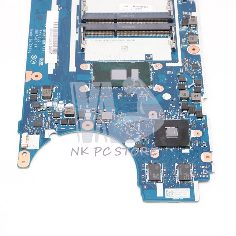 Most effective  NOKOTION FRU 01EN170 BE460 NM-A551 Mainboard For Lenovo Thinkpad E460 14 inch Laptop motherboard i5