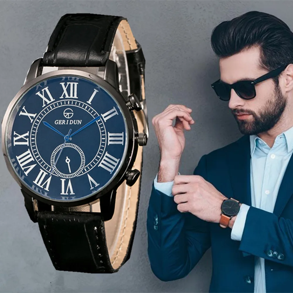 Relojes 2018 Watch Men Fashion Roman Scale Business Quartz Clock Mens Watch Luxury Brand Waterproof Wristwatch Relogio Masculino