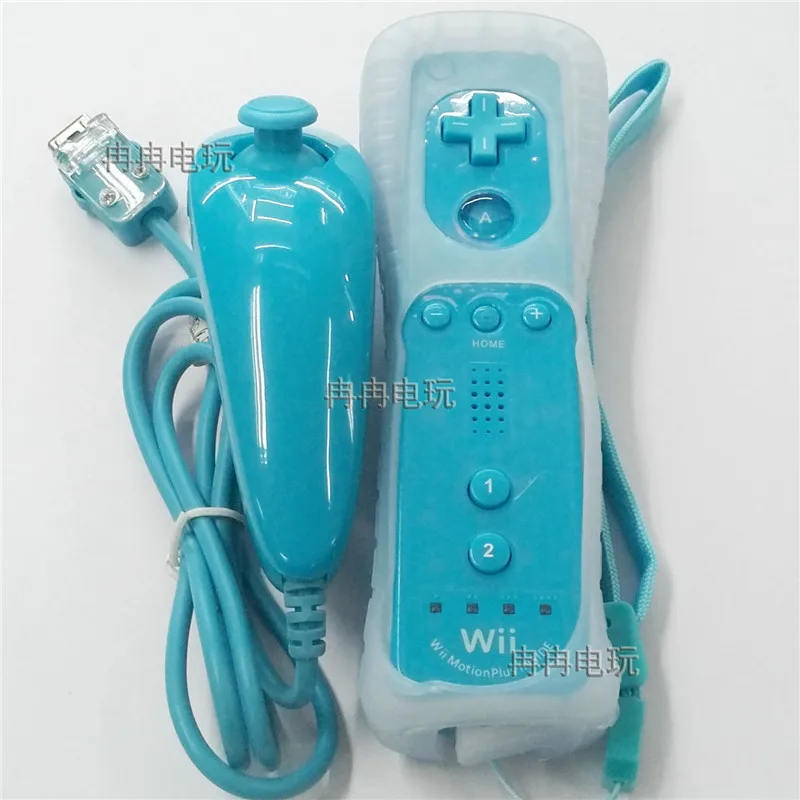 

NEW For Nintendo 2 in 1 For Wiimote Built in Motion Plus Inside Remote Controller For Wii Controller Remote motion plus