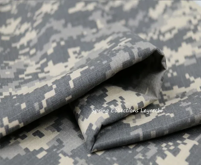 

150*100cm 20s*16s Polyester Camouflage Fabric For Military Clothes Apparel Training Breathable Wear Resistant 220g/M