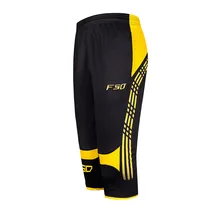 Мужские футбольные тренировочные штаны, футбольные укороченные штаны 3/4, мужские спортивные штаны для бега, фитнеса, спортивные брюки на молнии, спортивные брюки с карманами FT56