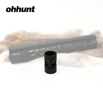 

ohhunt Tactical Steel Barrel Nut Aluminum Barrel Nut for AR15 M4 M16 Free Float NSR Key Mod Handgaurd Top Rail Mount