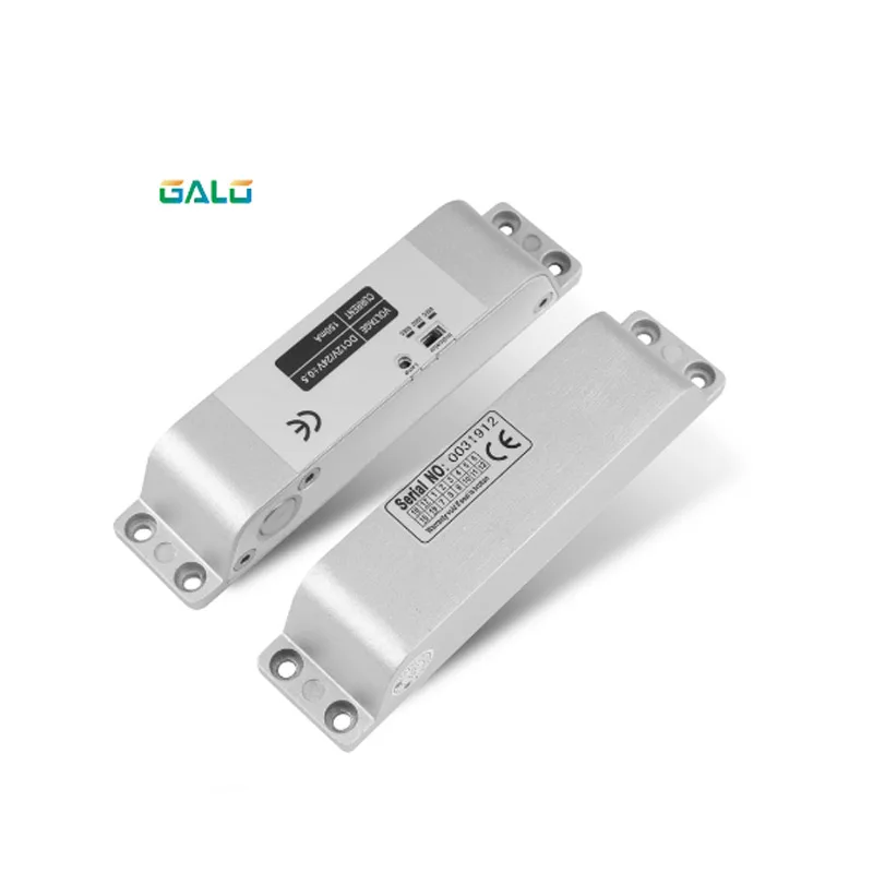 

4 wire Wooden door Electric Drop Bolt Door Lock DC 12V Magnetic Induction/Surface Mount Shear Lock 2,000lbs holding force