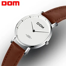 Women Watches DOM Luxury Brand Fashion Quartz Ladies Leather Bracelet Watch Casual Clock montre Femme reloj mujer G-36S