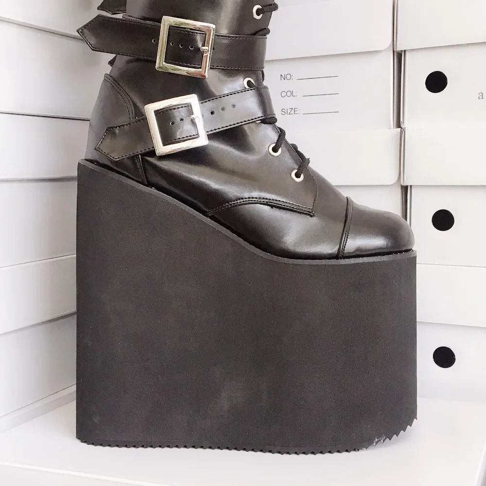 20cm-High-Platform-Japanese-Style-Black-Over-the-Knee-Lolita-Thigh-Boots-Lace-Up-Princess-Uniform-Winter-Boots- 8