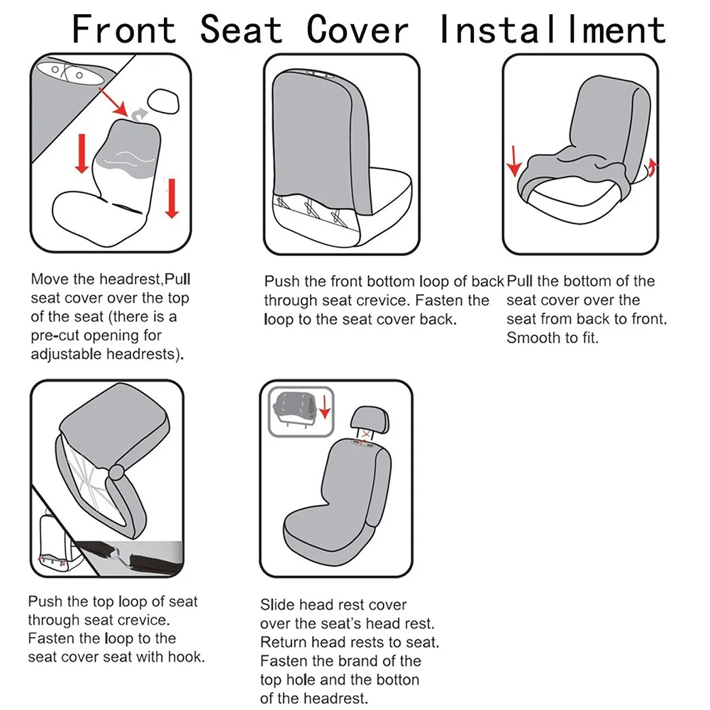 Четыре сезона универсальный чехол для автомобильных сидений губка внутренняя Передняя подушка для сиденья в автомобиль 4 шт. легко моется и устанавливается для автомобиля грузовика