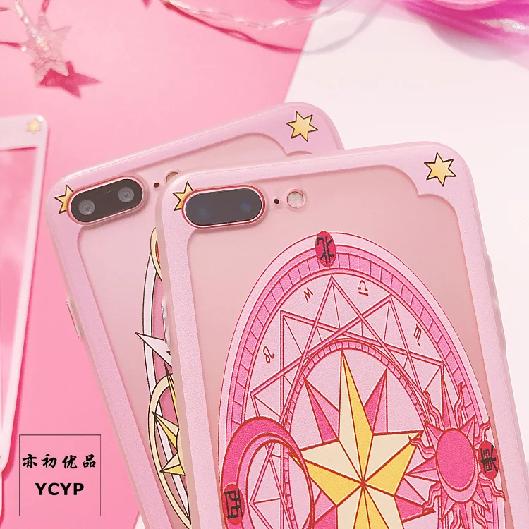 Чехол для iphone XS Max Sailor Moon+ пленка для экрана из закаленного стекла, Чехол для карт Sakura для iphone X XR 6 6 S 7 plus 8 8 plus