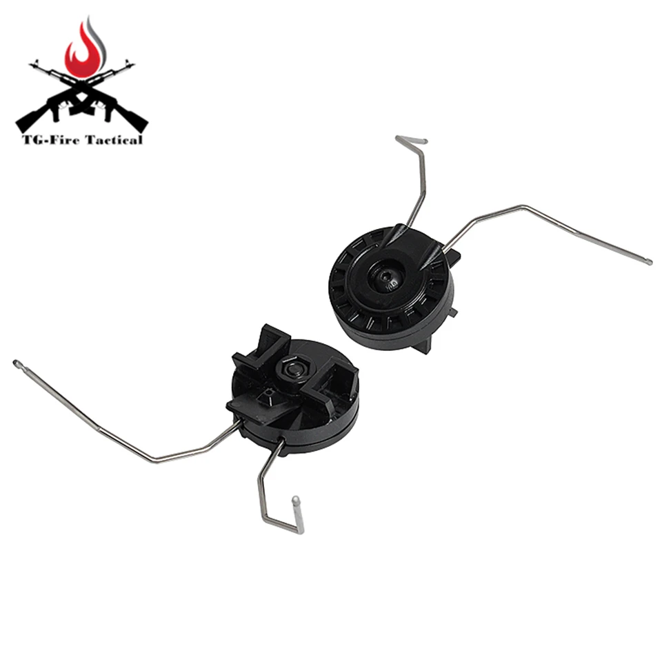 Adaptador de Fone de Ouvido para Arc Opsman Earmor Headset Trilhos Acessório Adaptador Kit Rail Acessórios Capacete Tático Rac Mod. 1274758 9 Esporte e Lazer