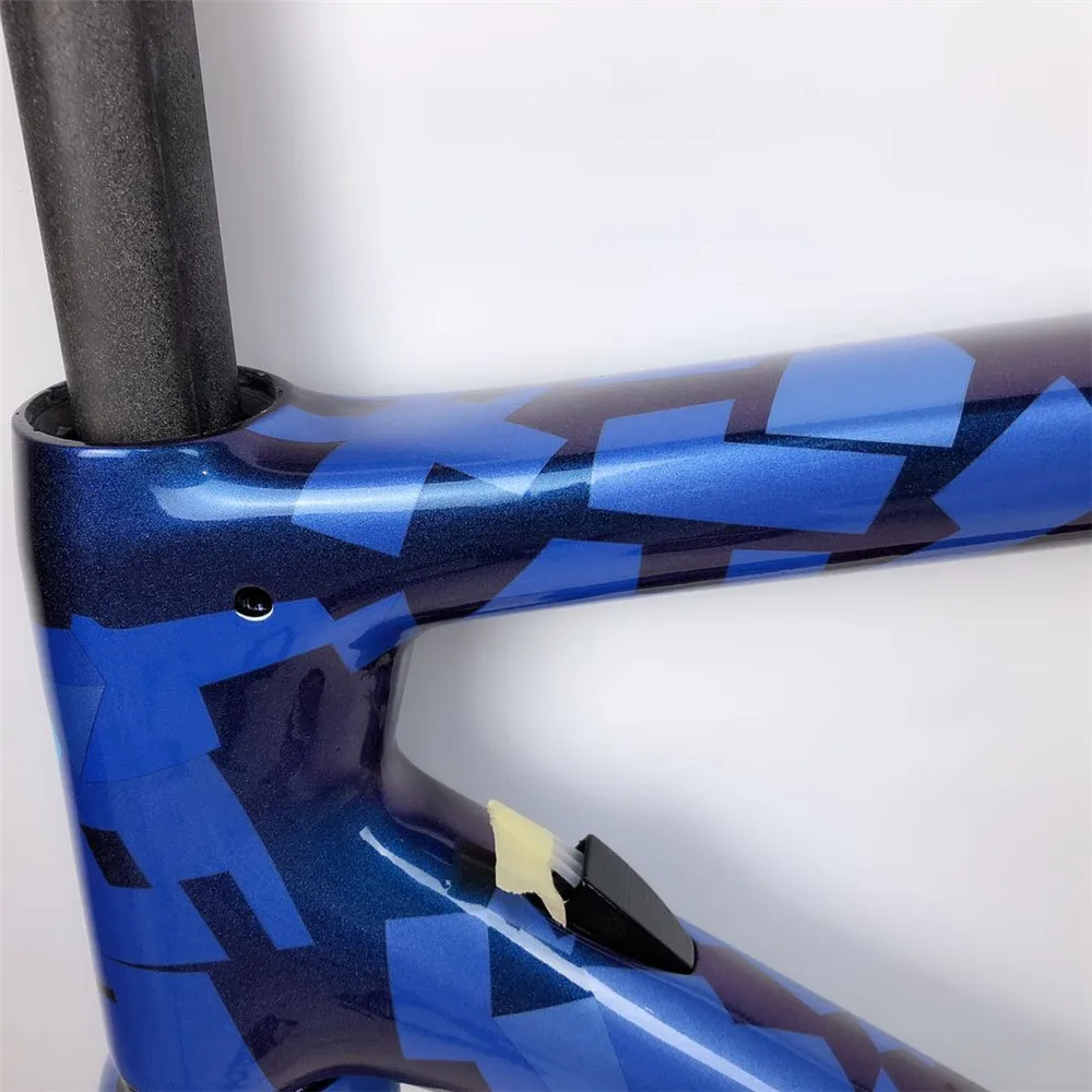 Discount 2019 NEW Listing color Chameleon Carbon road bike frame 49cm 52cm 54cm 56cm 58cm  Bottom bracket PF30 carbon road frames 0