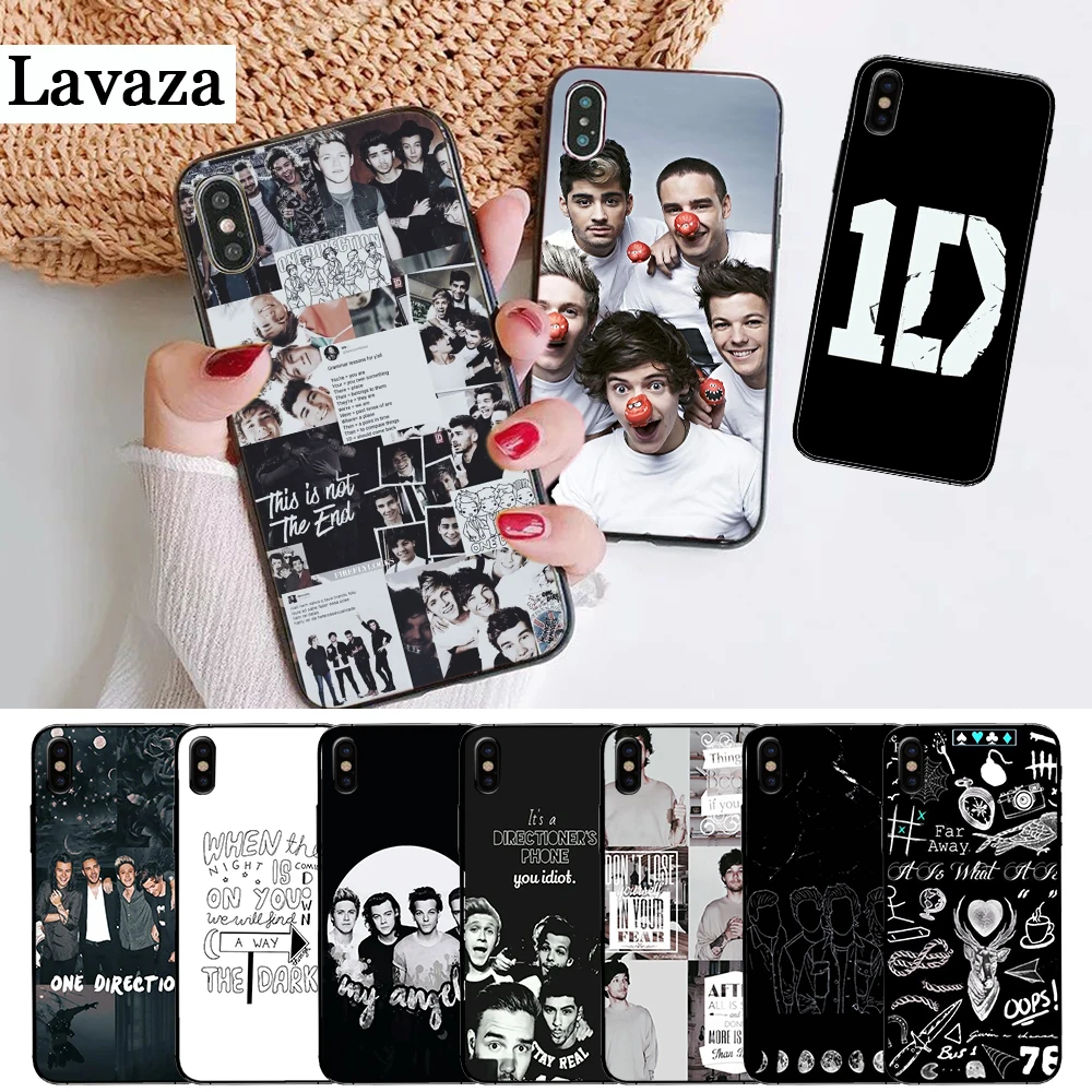

Lavaza One Direction High-end Protector Silicone Case for iPhone 5 5S 6 6S Plus 7 8 X XS Max XR