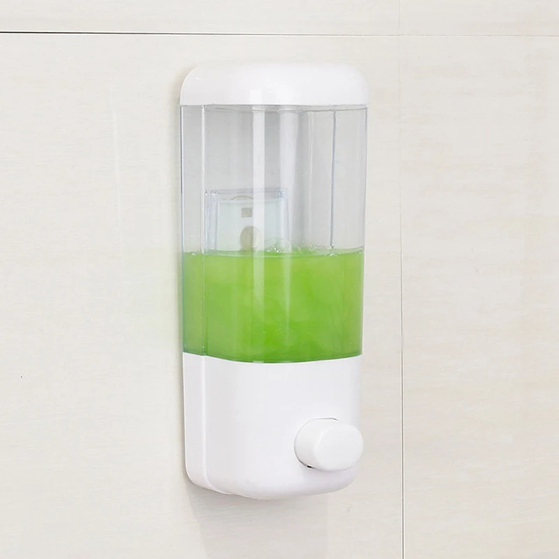 500 мл ванная комната настенный дозатор мыла прозрачный шампунь жидкое мыло лосьон дозатор принадлежности для ванной комнаты