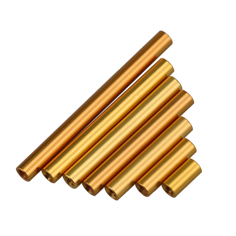 圆形铝柱金色-3