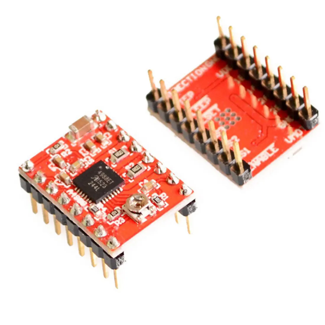 

Stepper Driver Red Step Motor Drive Module and Radiator for Stepping Drive