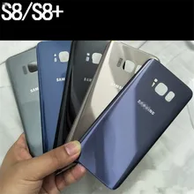 Для samsung Galaxy S8 S8+ задняя крышка батареи чехол 3D стекло задняя крышка корпуса Замена для samsung Galaxy S8 plus