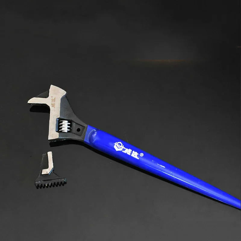 4 in1 12inch Adjustable wrench pipe wrench snap universal activity board pipe clamp Hardware