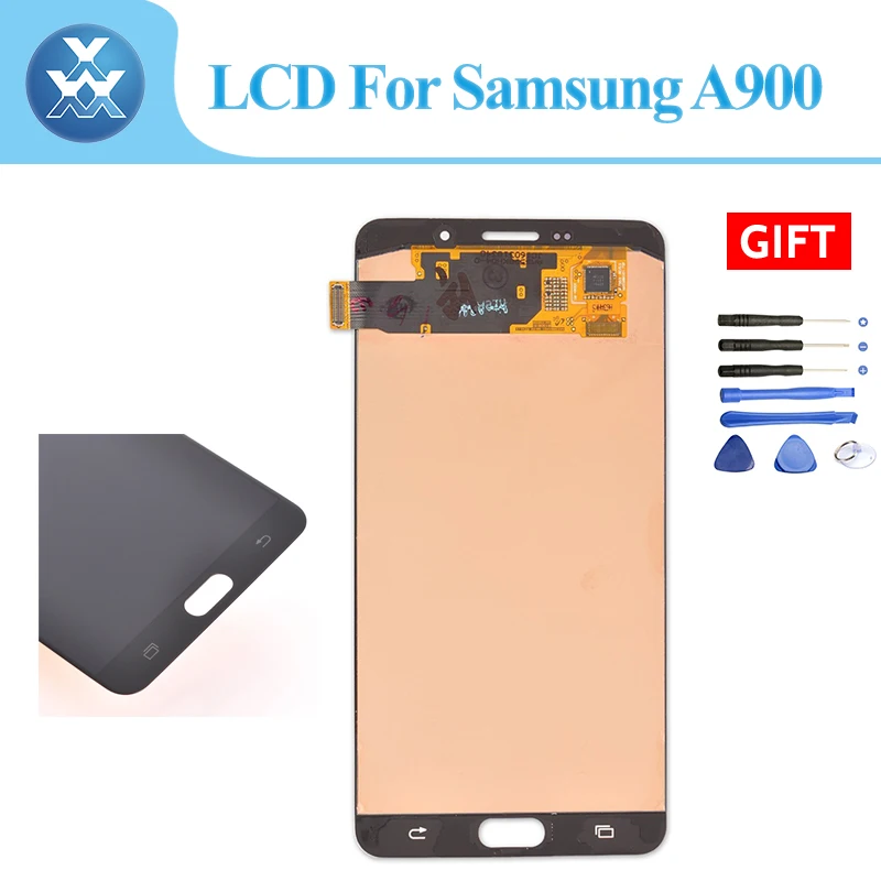 Super AMOLED для samsung Galaxy A9 2015 A9000 A900 ЖК дисплей Дисплей Сенсорный экран планшета