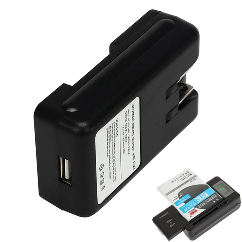 Flogy 3c Store 2018 Новый Универсальный AC 100 240 V США Plug Батарея Зарядное устройство ЖК