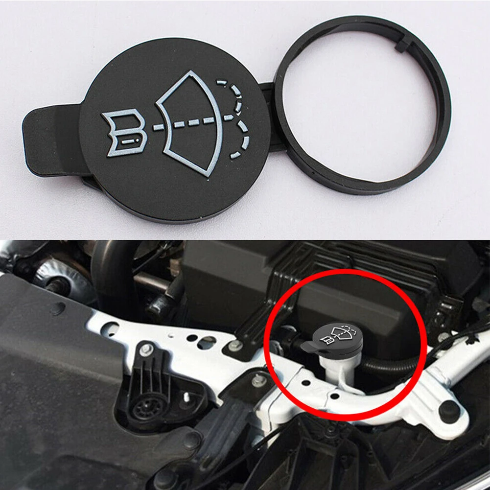 Universal Stable Replacement Durable Fluid Container Cap Easy Install Direct Fit Practical Windshield Washer Black For Buick