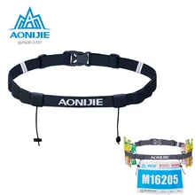 AONIJIE унисекс марафон бег гонки номер ремень Спорт на открытом воздухе триатлон, Велоспорт двигатель талии пакет с гелевым держателем тканевый ремень