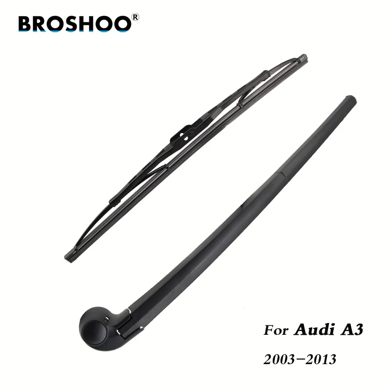 BROSHOO Car Rear Wiper Blades Back Windscreen Wiper Arm For AUDI A3 Hatchback (2003-2013) 360mm,Windshield Auto Styling BROSHOO Car Rear Wiper Blades Back Windscreen Wiper Arm For AUDI A3 Hatchback (2003-2013) 360mm,Windshield Auto Styling