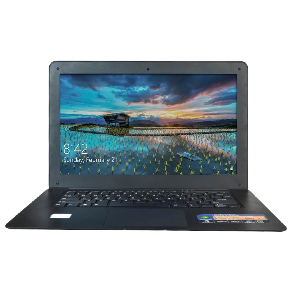 14 inch Laptop Computer with Intel Celeron J1900 Quad Core 4GB RAM & 320GB HDD WIFI Mini HDMI Windows 10 Pro