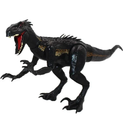 Indoraptor мир Юрского периода реалистичные игрушки-Динозавры фигурку Регулируемый игрушка-динозавр цифры для мальчика подарок для детей - Цвет: Черный