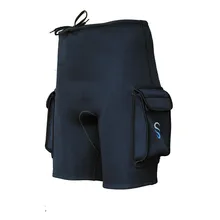 SLINX 3mm Neoprene Wetsuit Tech Shorts Snorkeling Scuba Diving Equipment Surfing Trunks Submersible Pocket Pants Black SLINX 3mm Neoprene Wetsuit Tech Shorts Snorkeling Scuba Diving Equipment Surfing Trunks Submersible Pocket Pants Black
