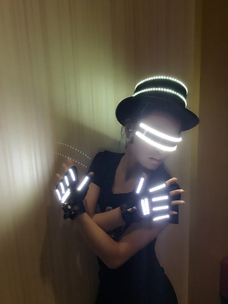 DJ laser gloves LED glasses dancing Event & Party Supplies Stage Show