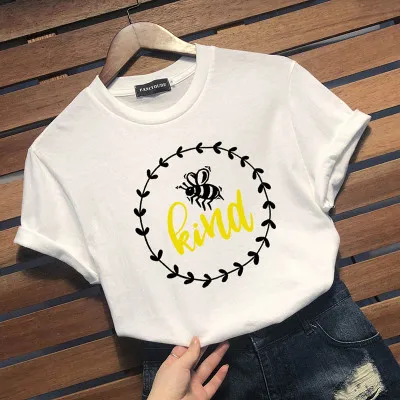

Plant These Harajuku Tshirt Women Causal Save The Bees T-shirt Cotton Wildflower Graphic Tees Woman Unisex Clothes Drop Shipping