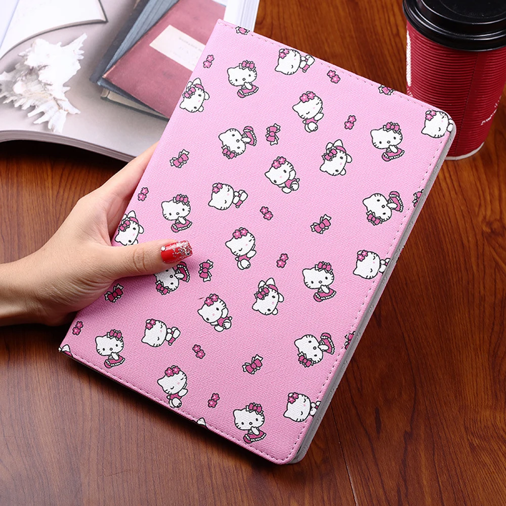 Чехлы для iPad Pro 10,5 Pro 9,7 ударопрочный чехол для планшета hello kitty с кошкой из мультфильма Модный чехол для планшета ST16