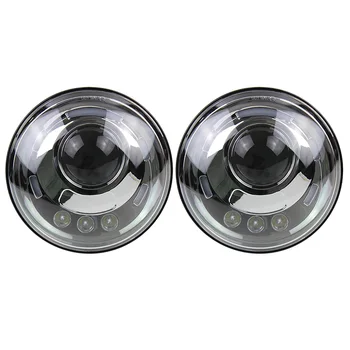 

45W 7 Inch LED Headlight High Low Beam Driving Lamp With DRL For Jeep Wrangler