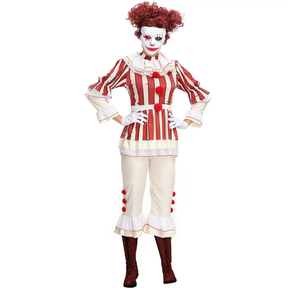 Женское вечернее платье IT 2 Pennywise костюм клоуна для косплея Stephen King It |