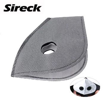 

Sireck 1pcs/3pcs/5pcs Cycling Mask Filter Activated Carbon Dust-proof PM 2.5 Bicycle Bike Sport Mask Filter Running Mask Filter