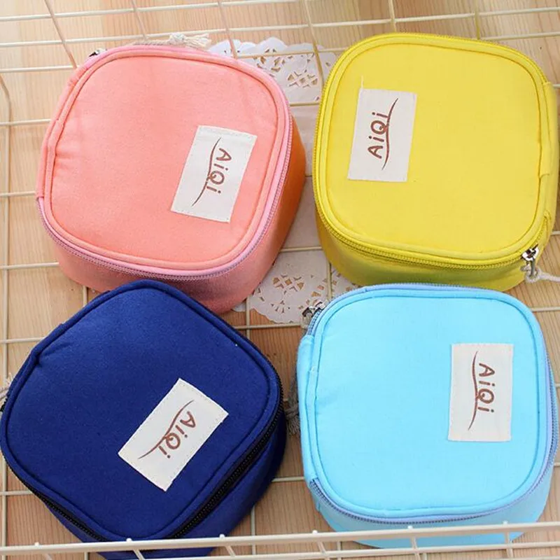 

Multi-functional Wet Bag Reusable Bag for Mama Cloth Pads Menstrual Pad Sanitary Pads Makeup Bags Make up Tool Multi-color