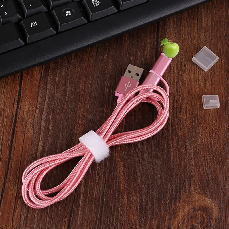 USB кабели конвертер 3 в 1 кабель 2.4A Быстрая зарядка для передачи данных xiaomi huawei iPhone