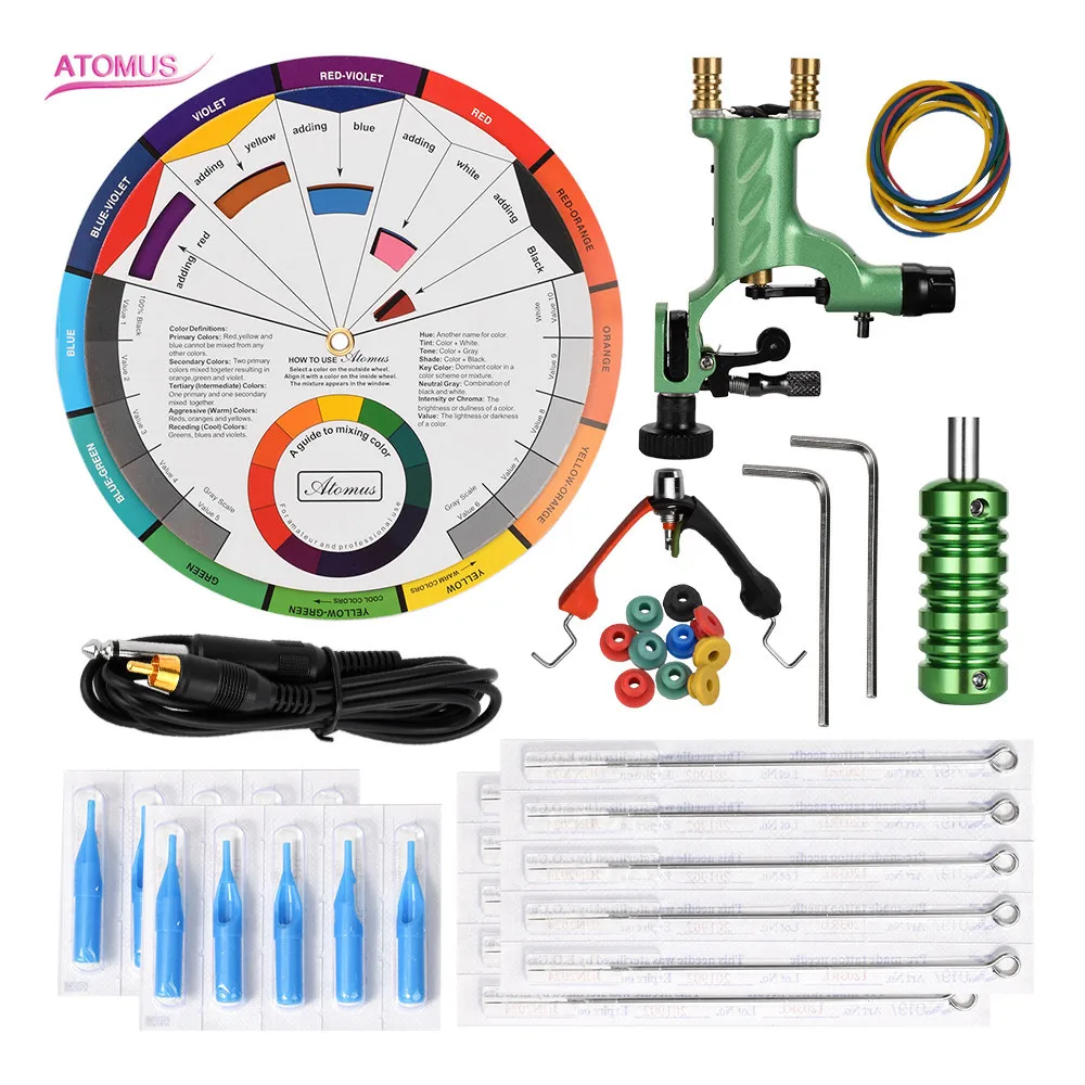 

Machine Best Pen Set Ensemble Tatouer Professionnelle Herramientas De Maquina Tatuar Gun Tatuagem Beginner Tatto Set Tattoo Kit