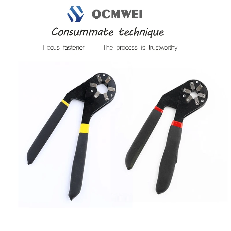 

QCMWEI 6"8" Inch Magic Multifunction Adjustable Bionic Pliers Spanner Universal Wrench Capable Holding Hexagon Repair Hand Tool
