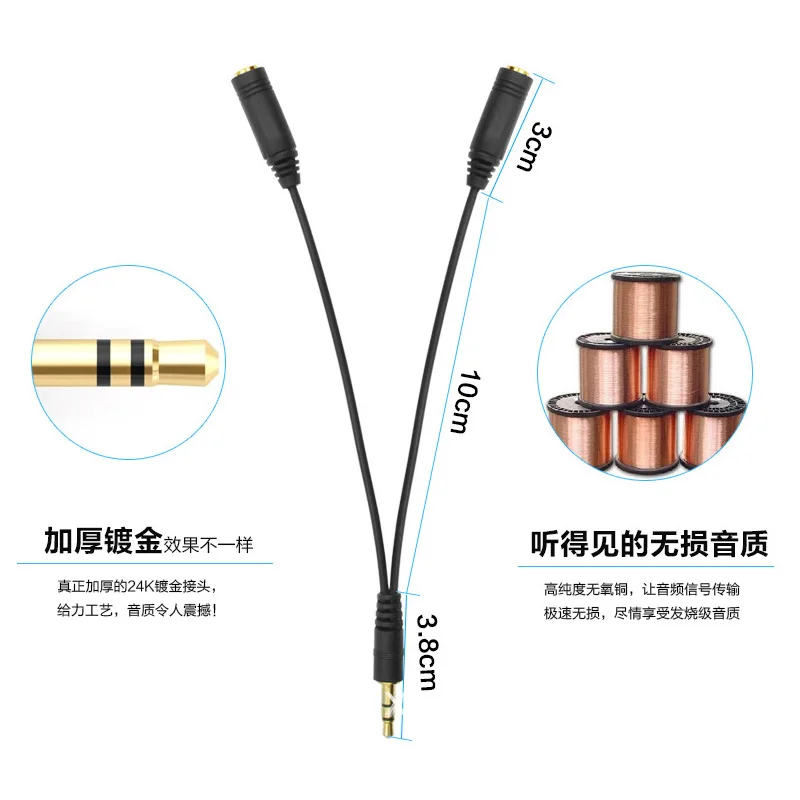 One divides into two audio adapter1