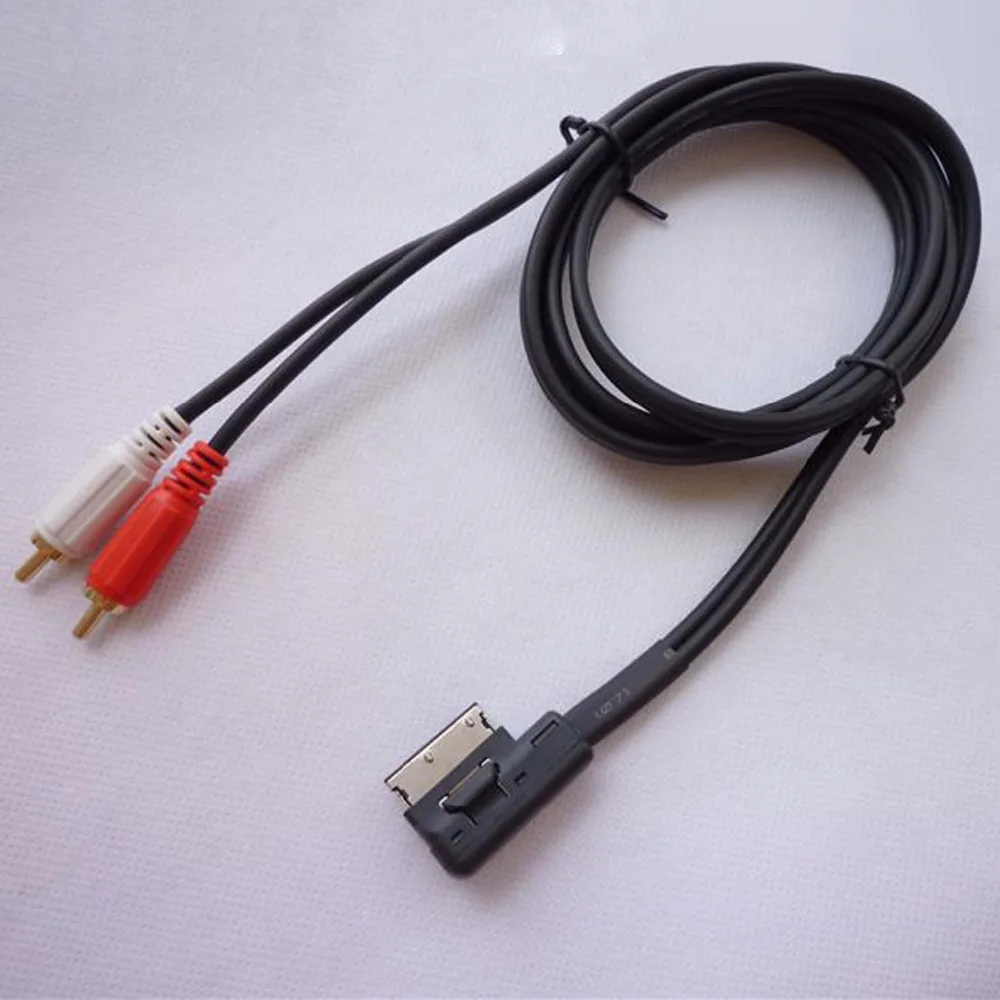 2 RCA AUX вход кабель для Glk CLS E200 с Ami интерфейс радио дата передачи конверсионная линия|Кабели адаптеры и