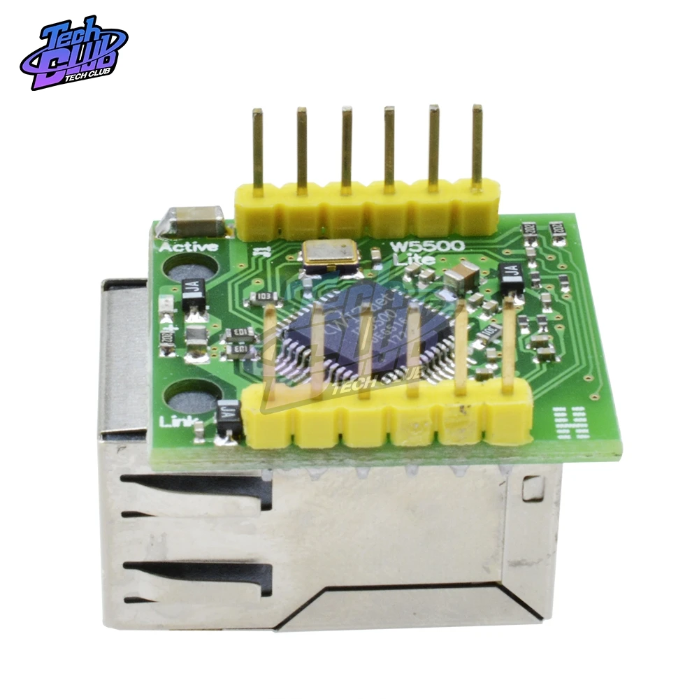 3 V USR ES1 ENC28J60 W5500 SPI к LAN Ethernet конвертер TCP/IP Модуль интерфейса электронный модуль