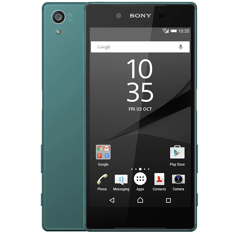 Разблокированный мобильный телефон sony Xperia Z5 E6653 Octa Core 5,2 дюймов GSM WCDMA 3 Гб ram 32 ГБ rom LTE 23MP Android