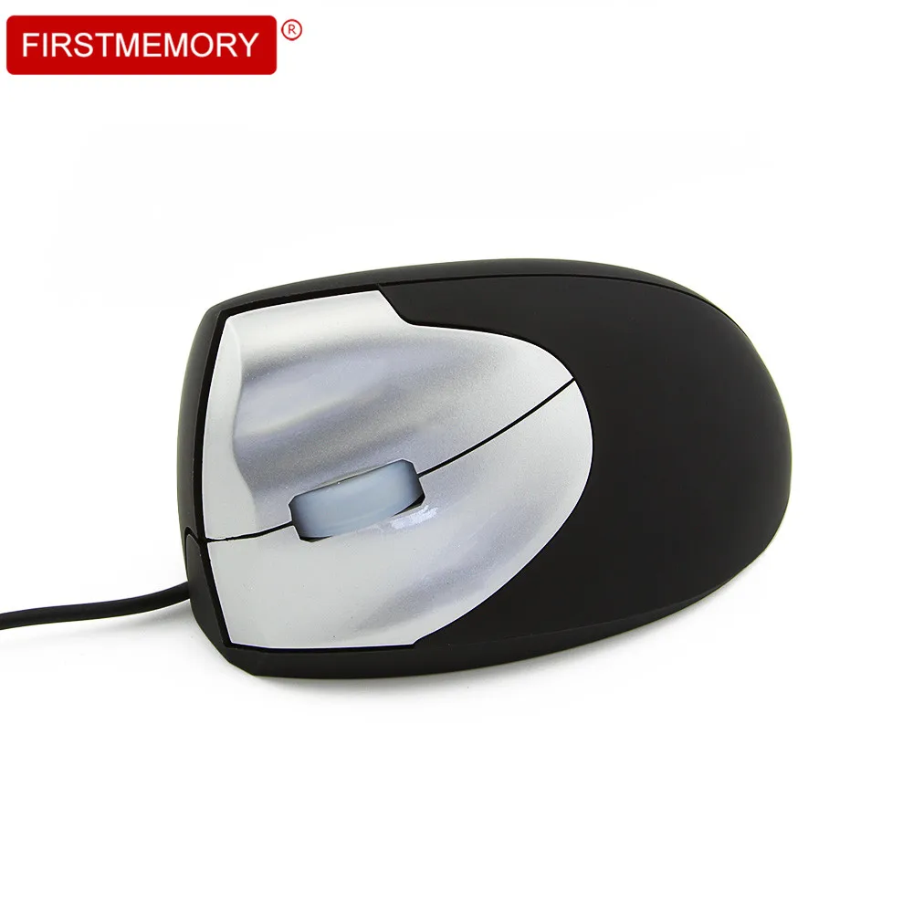 Left Handed Mouse Ergonomic Wired Vertical Optical Mouse Mice with 1600